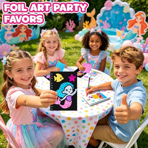 Foil Art Party Favors for Kids (24 Count)