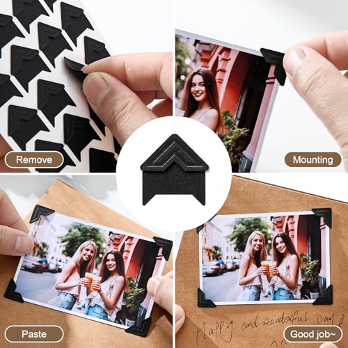 360 Pcs Photo Corners Self Adhesive