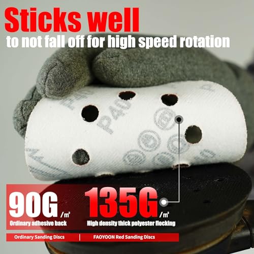 Sanding Disc 5 Inch 8 Hole (100 Count)