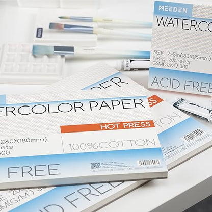 Cotton Watercolor Paper Block