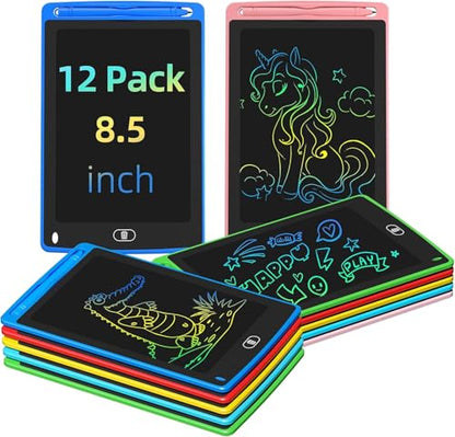 Party Favor 12 Pack LCD Writing Tablet for Kids (12 Count)
