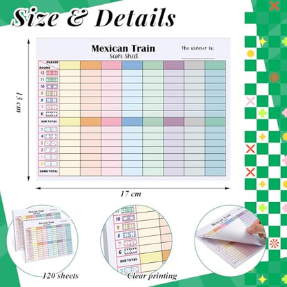 Mexican Train Score Pads (2 Count)