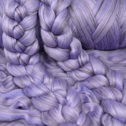 Merino Silk Luxe Tonal Designer Blend. Superfine Merino