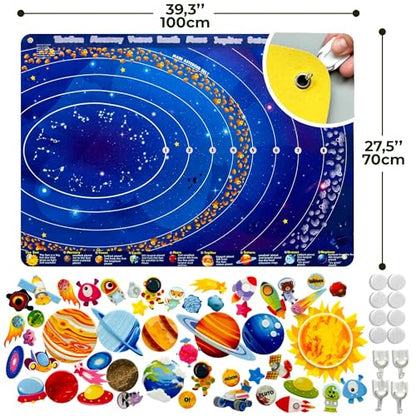 Space Felt Board for Kids 3
