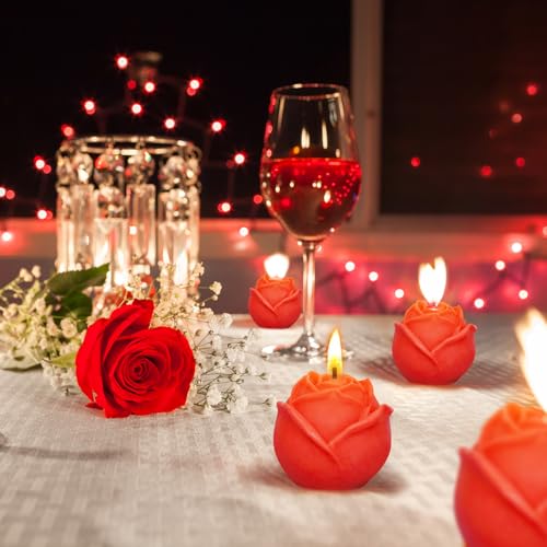 Rose Candles Molds