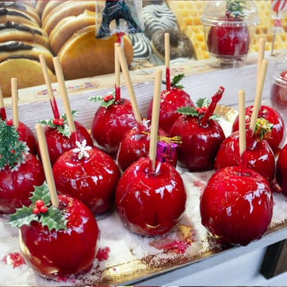 400 pcs Candy Apple Skewer Sticks