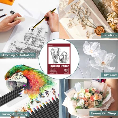 Tracing Paper 9x12 inch (100 Count)