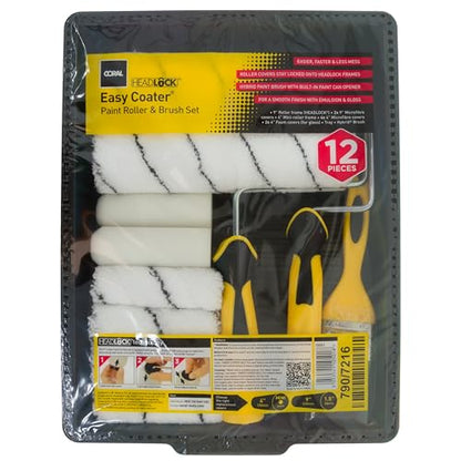 Easy Coater Decorating Paint Roller Tray & Frame Set (12 Count)