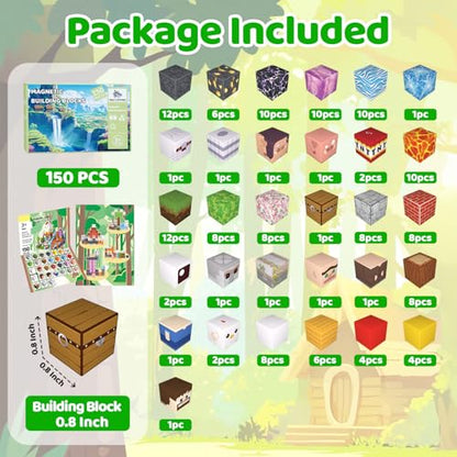 Magnetic Blocks (150 Count)