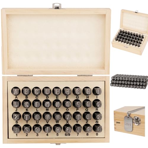 36 Piece Number and Letter Stamp Set 5 (36 Count)