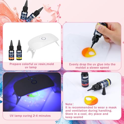 UV Resin 20 Colors