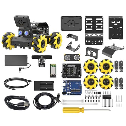 Robotic Kit for Arduino Robot Car AI Camera Vision Recognition Target Tracking Obstacle Avoidance