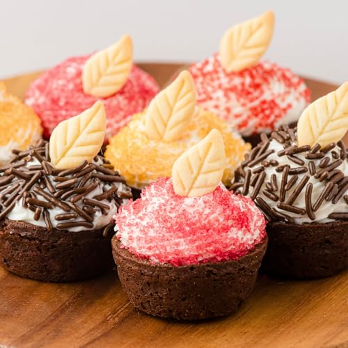 Sprinkles 6 Cell Edible Sprinkle Mix Jimmies Perfect for Cake Decorations Baking Ice Cream Cookies Cupcake Topper (2.75 Ounce)