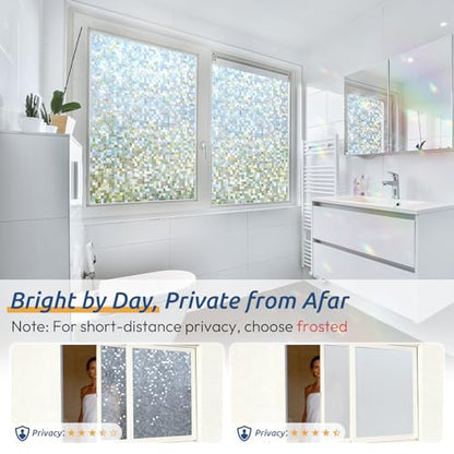 Stained Glass Window Privacy Film (12.92 Sq Ft)