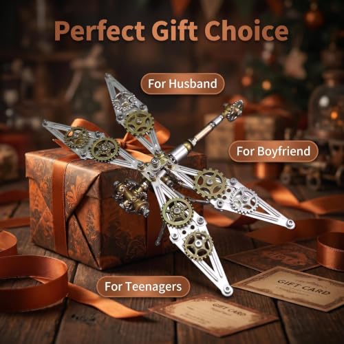 Steampunk Dragonfly 3D Metal Puzzle