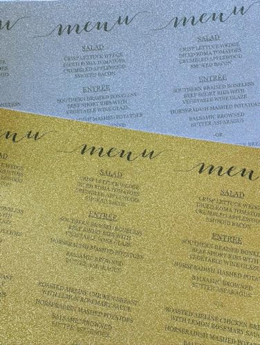 Cardstock Warehouse Diamond Print Inkjet Glitter (15 Count)