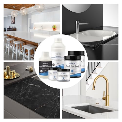 Black Epoxy Marble Countertop Paint Kit (82 Fl Oz)