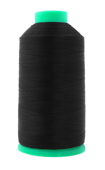 Size 46 210D T45 Black Combo Bonded Nylon Thread (34116 Foot)