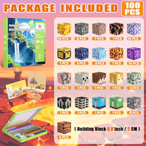Magnetic Blocks (100 Count)