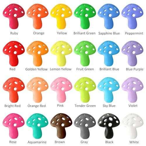 UV Resin Upgrade 24 Opaque Colored UV Resin Kit (24 Count)