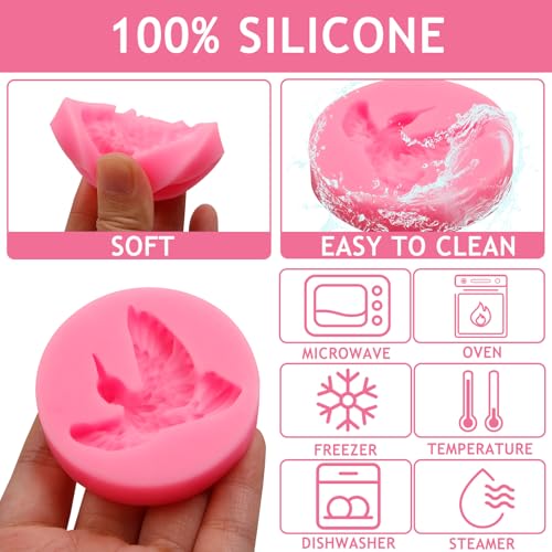 Hummingbird Silicone Fondant Mold
