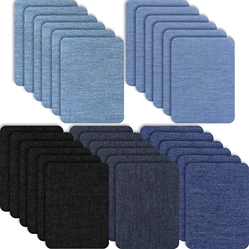 30 Pcs Iron on Patches for Clothing Jean Repair (3.7770833 Sq Ft)