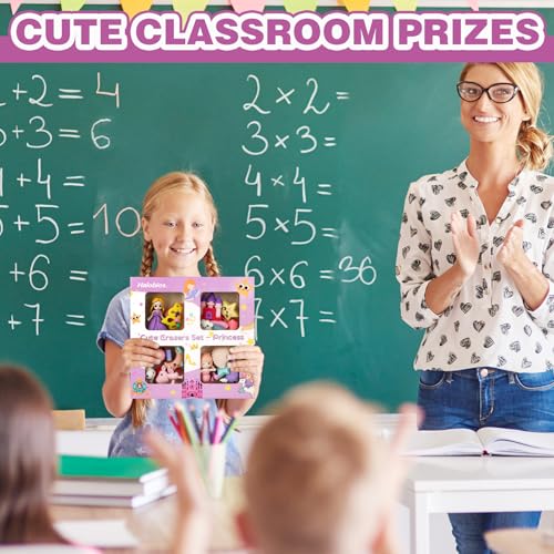 Erasers Set for Kids (16 Count)