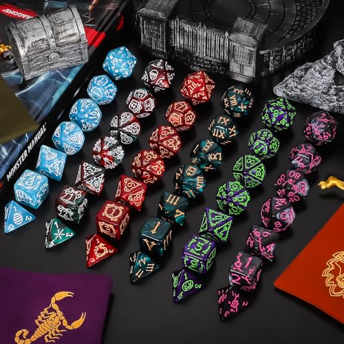 Polyhedral Dice Set (42 Count)