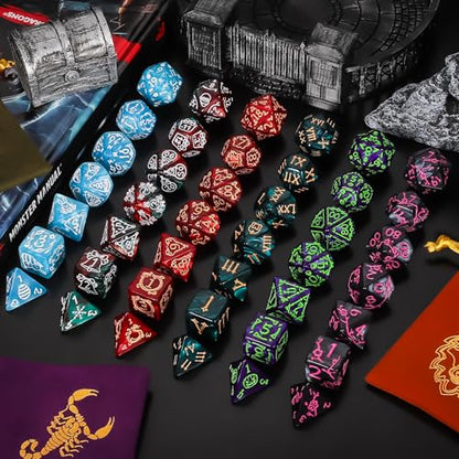 Polyhedral Dice Set (42 Count)