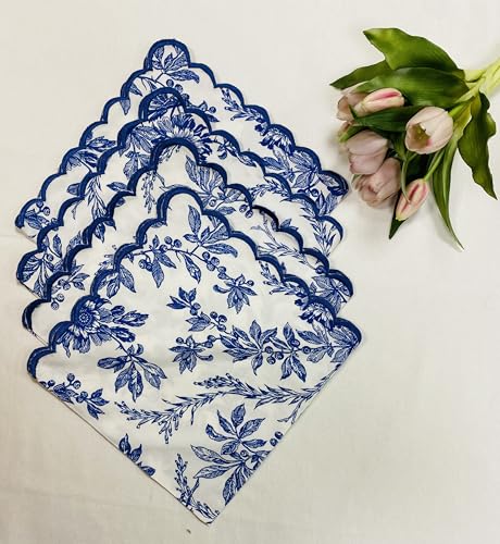Hand Block Print Cloth Napkins (4 Count)