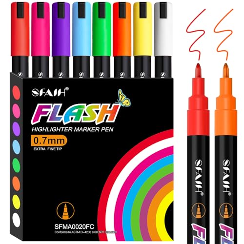 Liquid Chalk Markers for Blackboard (8 Count)