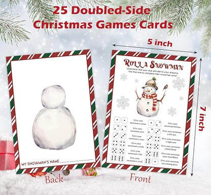Roll A Snowman Game