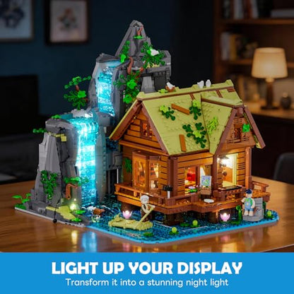 Waterfall Cabin Lighting Building Set (2539 Count)