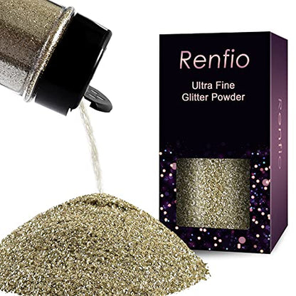 Ultra Fine Glitter Powder Metallic Resin Glitter 2.11 Oz