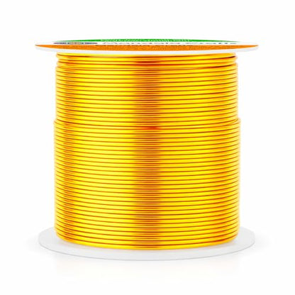 22 Gauge Gold Tone Anodized Aluminum Craft Wire