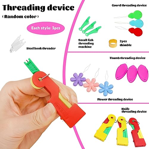 Needle Threaders for Hand Sewing Embroidery Needle Threader Tool 20pcs for Hand Sewing (20 Count)
