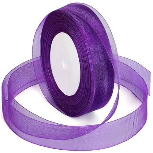 Purple Ribbon for Gift Wrapping