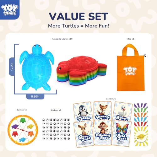 10 Pc Turtle Stepping Stones (10 Count)