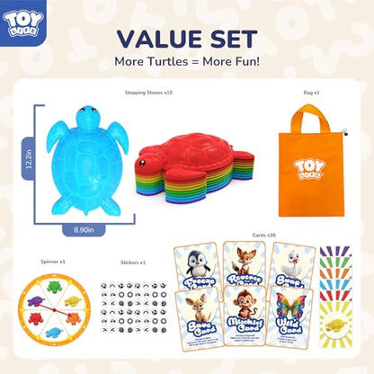 10 Pc Turtle Stepping Stones (10 Count)