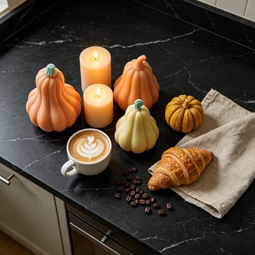 3PCS 3D Pumpkin Silicone Mold (3 Count)