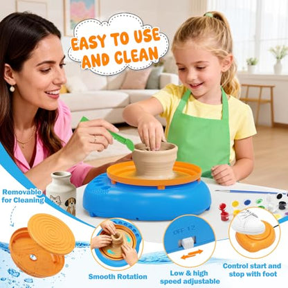 Pottery Wheel for Kids Beginners