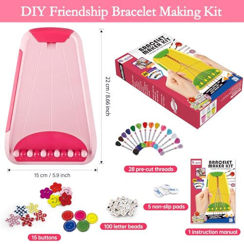 DIY Friendship Bracelet Kit for Girls 6