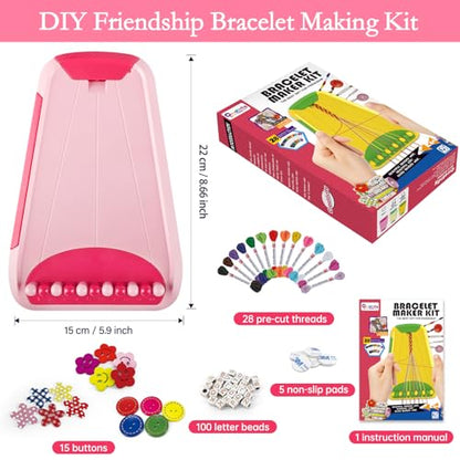 DIY Friendship Bracelet Kit for Girls 6
