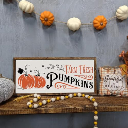 Fall Stencils for Crafts Reusable Fall Stencils for Painting on Wood (10 Count)