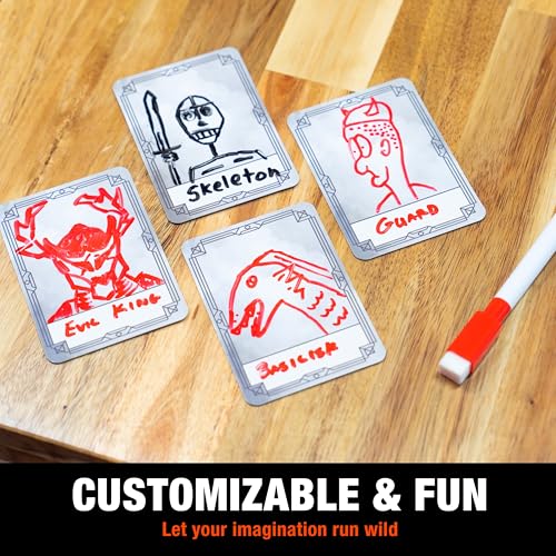 50pcs Erasable DND Initiative Tracker