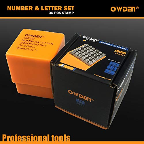 36Pcs. Steel Metal Stamping Kit