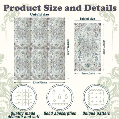 100 Pcs Boho Napkins Paper Guest Towels (100 Count)