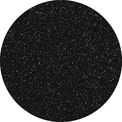 Craft Glitter Black 100g Fine Glitter (3.5 Ounce)