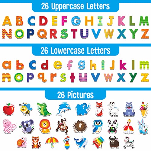 78 Magnetic Alphabet