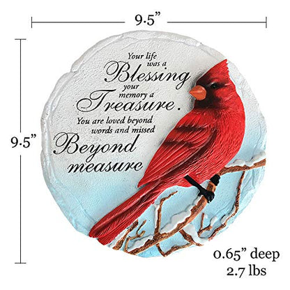 Garden Décor Cardinal Stepping Stone
